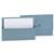 5 Star Office Document Wallet Half Flap 250gsm Recycled Capacity 32mm Foolscap Blue [Pack 50]