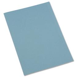 5 Star Office Square Cut Folder Recycled Pre-punched 250gsm A4 Blue [Pack 100]