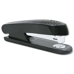 5 Star Office Stapler Full Strip Plastic Capacity 20 Sheets Black