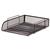 Letter Tray Mesh Scratch-resistant Stackable Front-load Portrait Foolscap Black