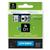 Dymo D1 Tape for Electronic Labelmakers 6mmx7m Black on Clear Ref 43610 S0720770