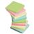 5 Star Office Re-Move Notes Repositionable Pastel Pad of 100 Sheets 76x76mm Assorted [Pack 12]
