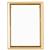Deluxe Certificate Frame Non Glass Holds A4 Gold
