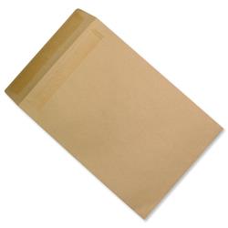 5 Star Office Envelopes Recycled Heavyweight Pocket Self Seal 115gsm Manilla 381x254mm [Pack 250]