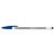 Bic Cristal Ball Pen Clear Barrel 1.0mm Tip 0.32mm Line Blue Ref 8373602 - Pack 50