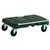 Rubbermaid Triple Trolley with Castors 2 Fixed 2 Swivel Capacity 181kg Platform L826xW521mm Ref 4401