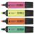 5 Star Office Highlighters Chisel Tip 1-5mm Line Assorted [Wallet 4]