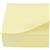 5 Star Office Re-Move Notes Cube Pad of 400 Sheets 76x76mm Yellow