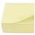 5 Star Office Re-Move Notes Cube Pad of 400 Sheets 76x76mm Yellow