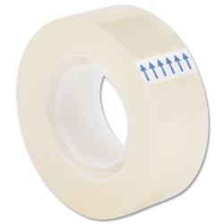5 Star Office Clear Tape Roll Small Easy-tear Polypropylene 40 Microns 19mm x 33m [Pack 8]