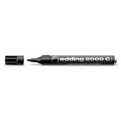 Edding 2000C Permanent Marker Bullet Tip 1.5-3mm Line Black Ref 4-2000C001 [Pack 10]