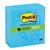 Post-it Super Sticky Evernote App Pad of 90 Sheets 76x76mm Blue Ref 654-4SSB-EV-EU [Pack 4]