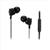 TDK IP150 Earphone Single Touch In-Line Microphone 1.2m Cable Black Ref t62106