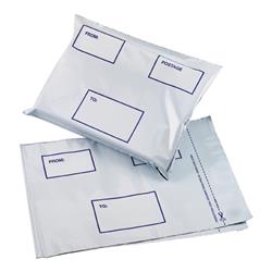 5 Star Elite DX Bags Self Seal Waterproof White 475x440mm [Pack 100]