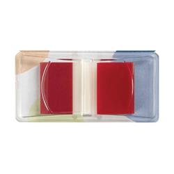 5 Star Office Standard Index Flags 50 Sheets per Pad 25x45mm Red [Pack 5]