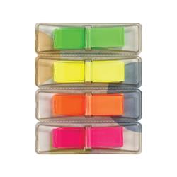 5 Star Office Small Index Flags 12x45mm Assorted [Pack 5]