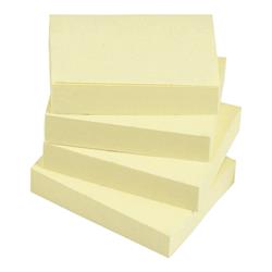 5 Star Value Repositionable Notes Yellow (Pack 12)