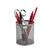 Pencil Holder Wire Mesh Silver Ref 30094