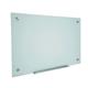 5 Star Office Glass Board Magnetic with Wall Fixings W1500xH1000mm White