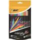 Bic Intensity Fine Writing Felt Pen 20 Assorted Bright Colours Ref 942097 [Pack 20]