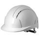 JSP EVOLite CR2 Safety Helmet ABS 6-point Terylene Harness EN397 Standard White Ref AJB160-000-100