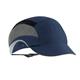JSP HardCap AeroLite Bump Cap HDPE Shell Water Repellent Short Peak Navy Ref AAF000-002-100