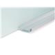 5 Star Office Glass Board Magnetic with Wall Fixings W1500xH1000mm White