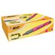 Bic Grip Pen-shaped Highlighter Extra Large Pink Ref 891397 [Pack 10]