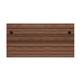 Mezzo Panel 1800 Rectangular Panel Workstation - Dark Walnut Ref PAN1880RECDW