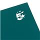 5 Star Twinbound Hardback A5 140Pg Teal Ref 943453 [Pack 5]