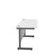 Mezzo 1400 X 600  Cantilever Workstation - White Ref SU1460RECWHSV