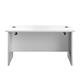 Mezzo Panel 1400 X 600 Rectangular Workstation - White Ref PAN1460RECWH