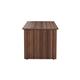 Mezzo Panel 1800 Rectangular Panel Workstation - Dark Walnut Ref PAN1880RECDW