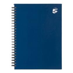5 Star Twinbound Hardback A5 140Pg Indigo Ref 943458 [Pack 5]