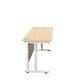 Allegro 1800 X 600  Cantilever Workstation - Maple Top and White/Ref TWU1860RECMAWH