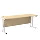 Allegro 1800 X 600  Cantilever Workstation - Maple Top and White/Ref TWU1860RECMAWH