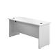 Mezzo Panel 1600 X 600 Rectangular Workstation - White Ref PAN1660RECWH