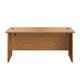 Mezzo Panel 1600 X 600 Rectangular Workstation - Oak Ref PAN1660RECNO