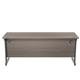Mezzo 1800 X 600  Cantilever Workstation - Grey Oak Ref SU1860RECGOSV