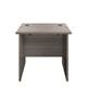 Mezzo Panel 800 X 800 Rectangular Workstation - Grey Oak Ref PAN8080RECGO