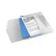 Rexel Choices Box File PP Elastic Strap 40mm Spine A4 Trans White Ref 2115670