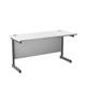 Mezzo 1400 X 600  Cantilever Workstation - White Ref SU1460RECWHSV