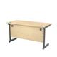 Mezzo 1400 X 600  Cantilever Workstation - Maple Ref SU1460RECMASV