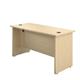Mezzo 1400 X 600 Rectangular Workstation - Maple Ref PAN1460RECMA