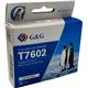 G+G Compatible Epson T7602 Cyan C13T760240 Inkjet