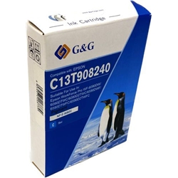 Alpa-Cartridge Compatible Epson T9082 Cyan Hi Cap C13T908240 Inkjet