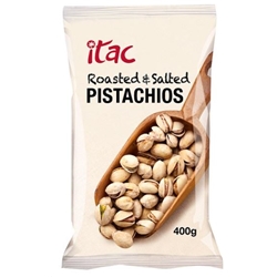 Itac Roasted & Salted Pistachios 400g
