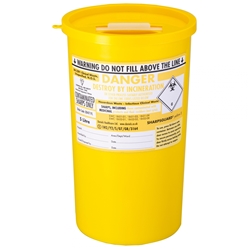 Sharpsguard Yellow 5 Ltr Sharps Bin