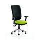 Chiro High Back With Height Adjustable Arms Bespoke Colour Seat Myrrh Green
