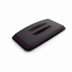 Durable Lid for Durabin Eco Rectangular Waste Bin 60 Litre Black